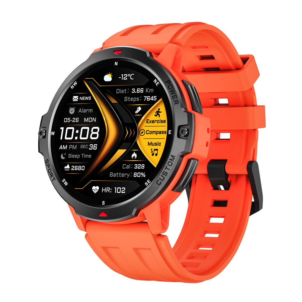 Smartwatch Running Watches For Men - Outdoor GPS Sports SmartWatch Built-in GNSS