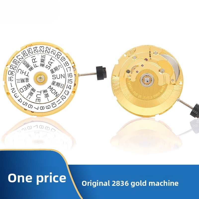 Watch V8 - New Exquisite Elegant ETA 2836-2 Gold