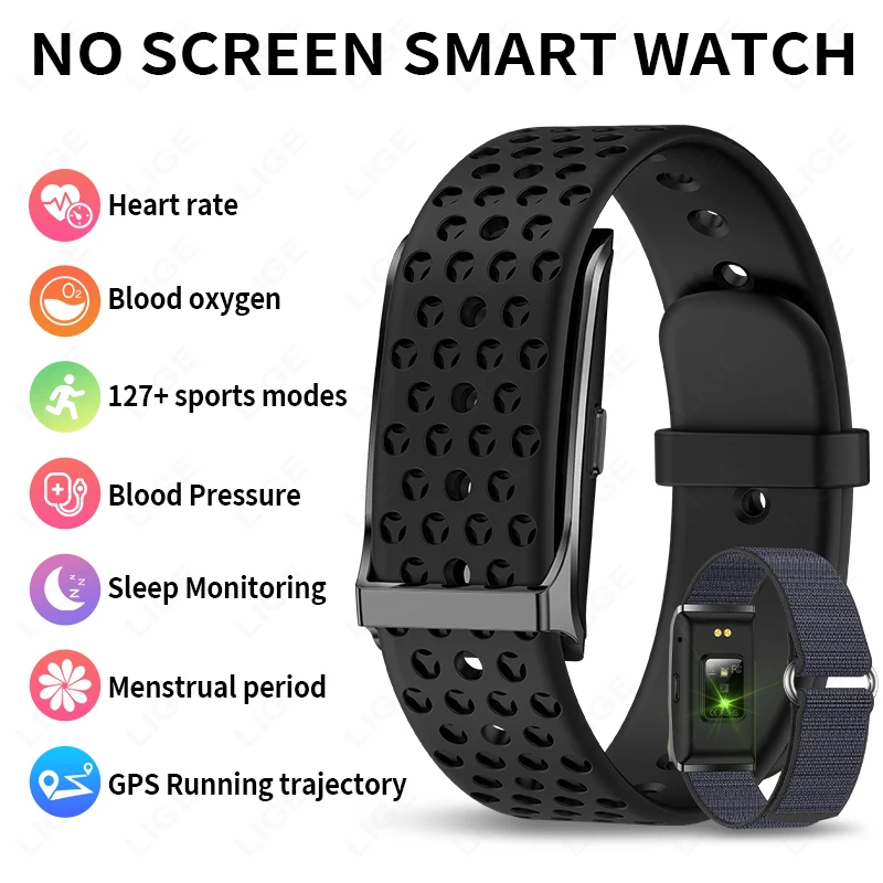 Smartwatch Latest Watches For Women - LIGE No Screen Smart Watch Health