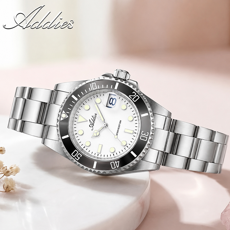 Luxury Ceramic Watch - ADDIES 36mm 50m Waterproof Women's Watches