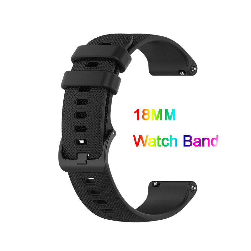 Fossil Watches Smartwatch Gen 4 - 18mm Silicone Watch Band Compatible for