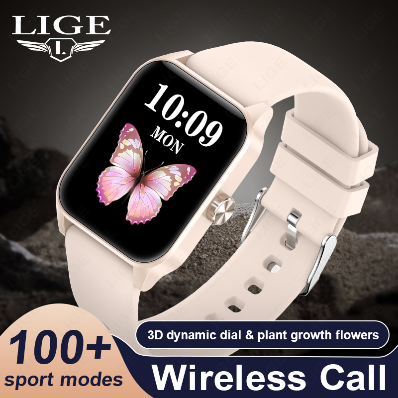 Smartwatch Watches For Sale - LIGE Fashion Smart Watch Women Sports