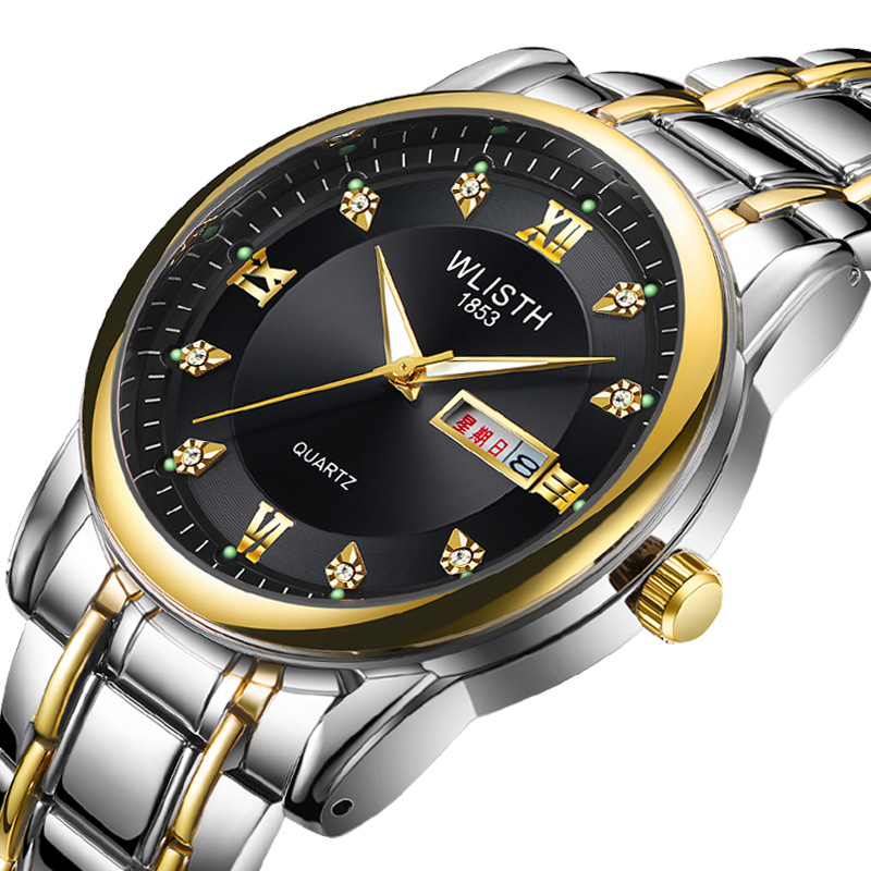 Smartwatch Trending Watches For Men - UTHAI Men's Watch Fashion Trend Double