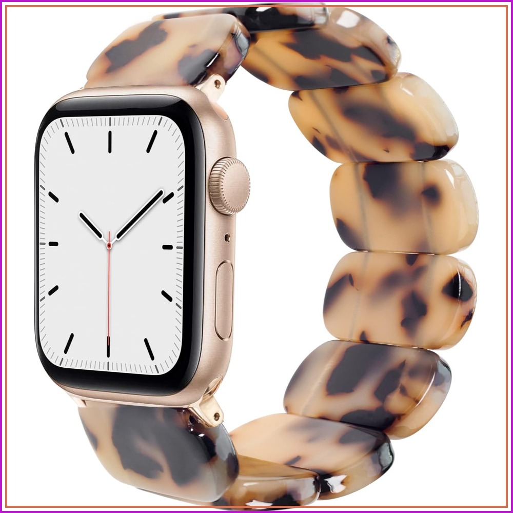 Apple Watch Band - Heesch Tortoise Stretchy Watch Band Compatible