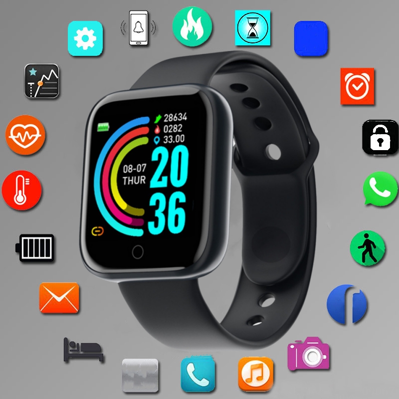 Watch Smart Y68 - Smart Watch Sport Men Fitness Monitoring