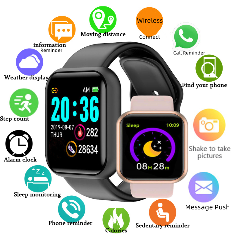 Multi-color Smart Watch For Ch - đánh giá và giá Watch Smart Y68