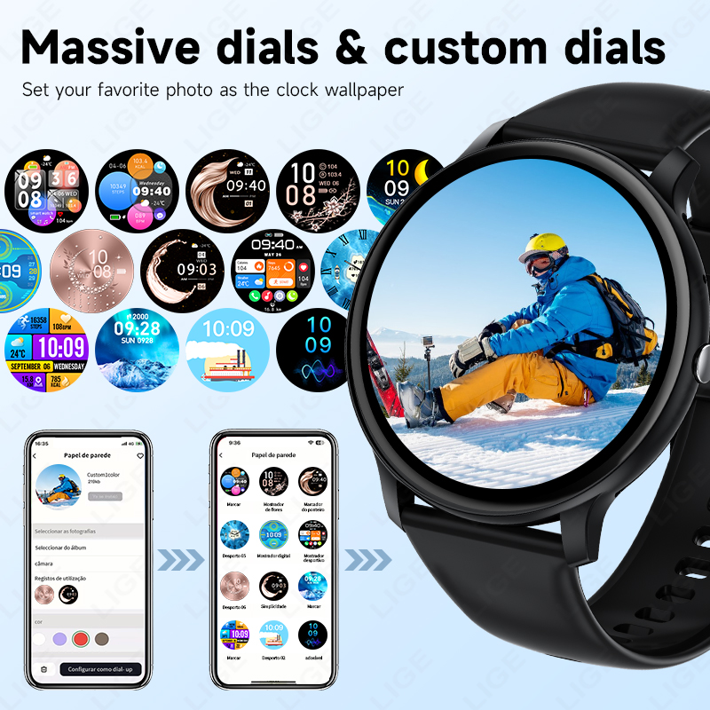 LIGE Bluetooth Call Women Smar - đánh giá và giá Smartwatch Latest Watches For Women