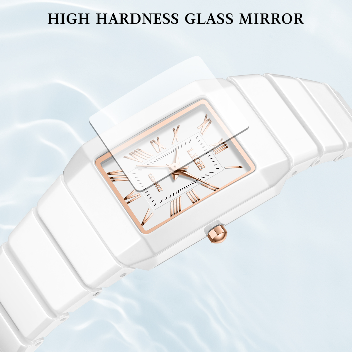 LIGE Watch Women's Wristwatch  - đánh giá và giá Luxury Ceramic Watch
