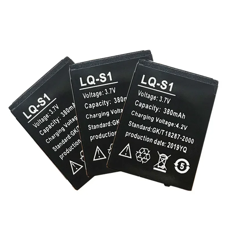 Mới LQ-S1 Pin Sạc 3.7V 380MAh  - đánh giá và giá Watch V8