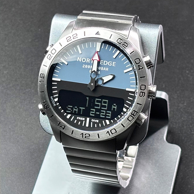 NORTH EDGE Mens Dive Watch Mil - đánh giá và giá Smartwatch Army Watches For Men