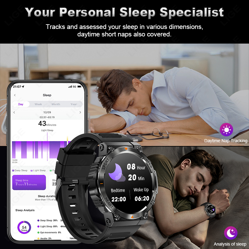 LIGE 2026 Smart Watches Heart  - đánh giá và giá Smartwatch Watches For Sale
