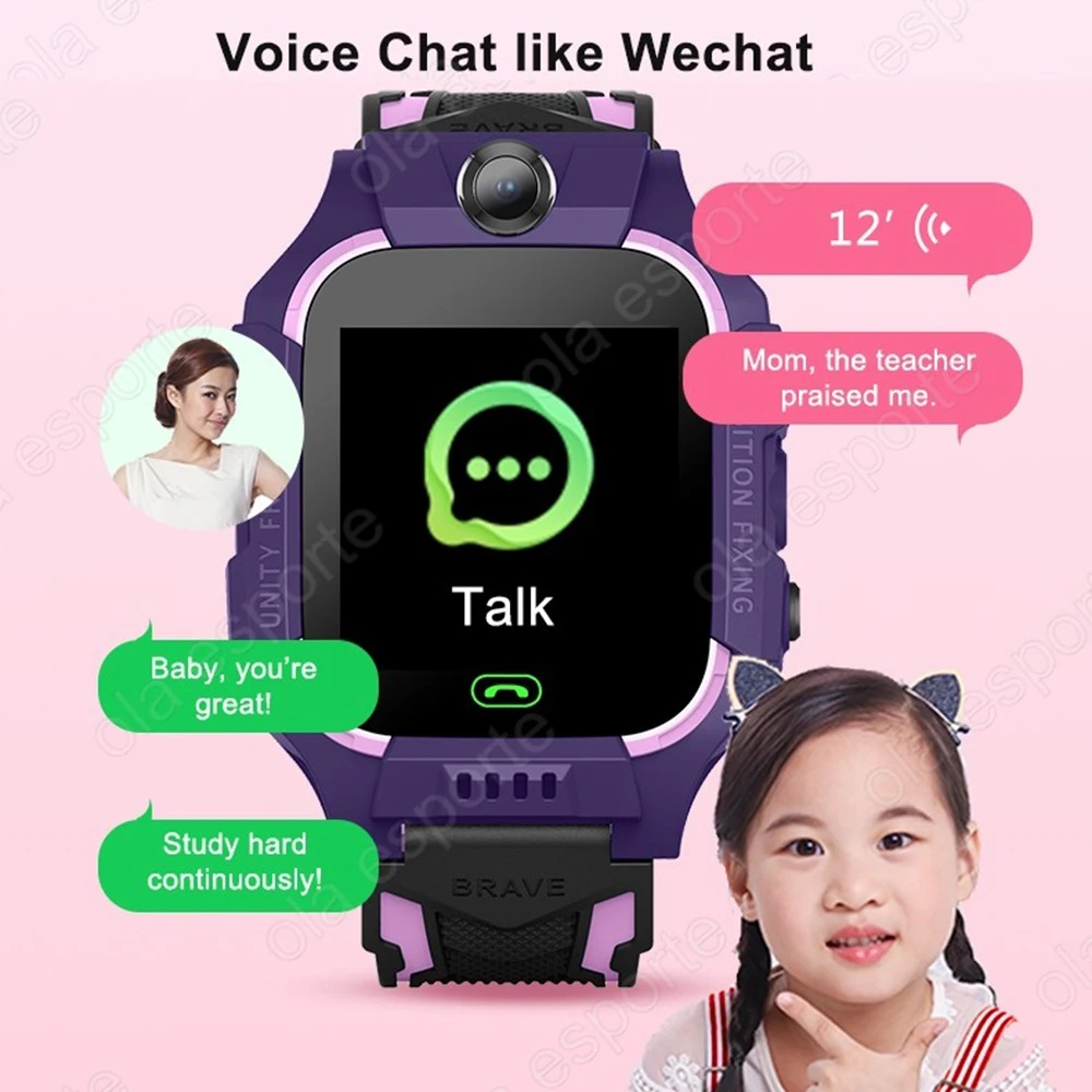 Q12 Kids Smart 2G Call Phone W - đánh giá và giá Smartwatch Digital Watches For Kid Boy With Alarm