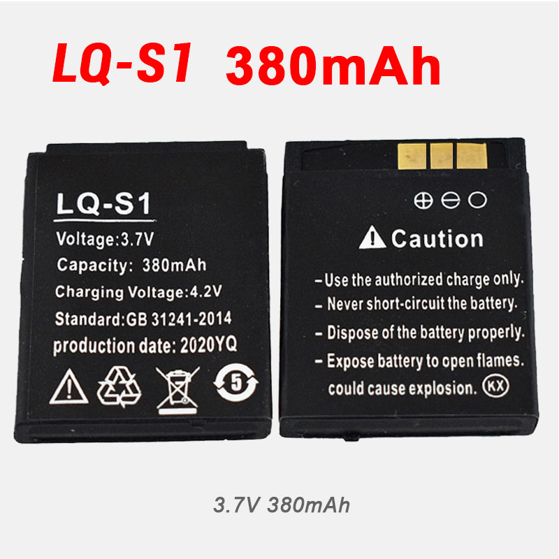 380mAh LQ S1 LQS1 Battery 3.7V - đánh giá và giá Watch V8