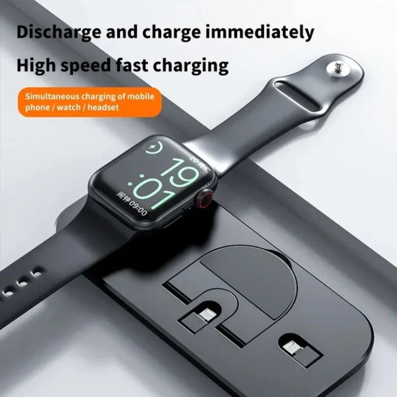 3 In 1 Wireless Charger Stand  - đánh giá và giá Watch Watch Xs