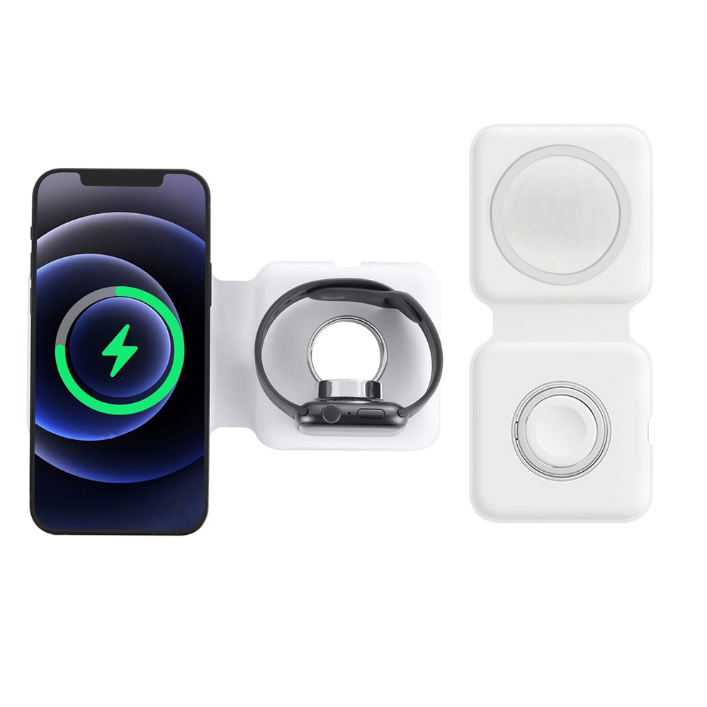 2IN1 Magsafe Duo Từ Bộ Sạc Khô - đánh giá và giá Watch Watch Xs