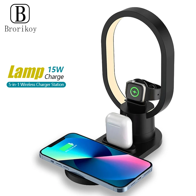 4in1 Night Light Wireless Char - đánh giá và giá Watch Watch Xs
