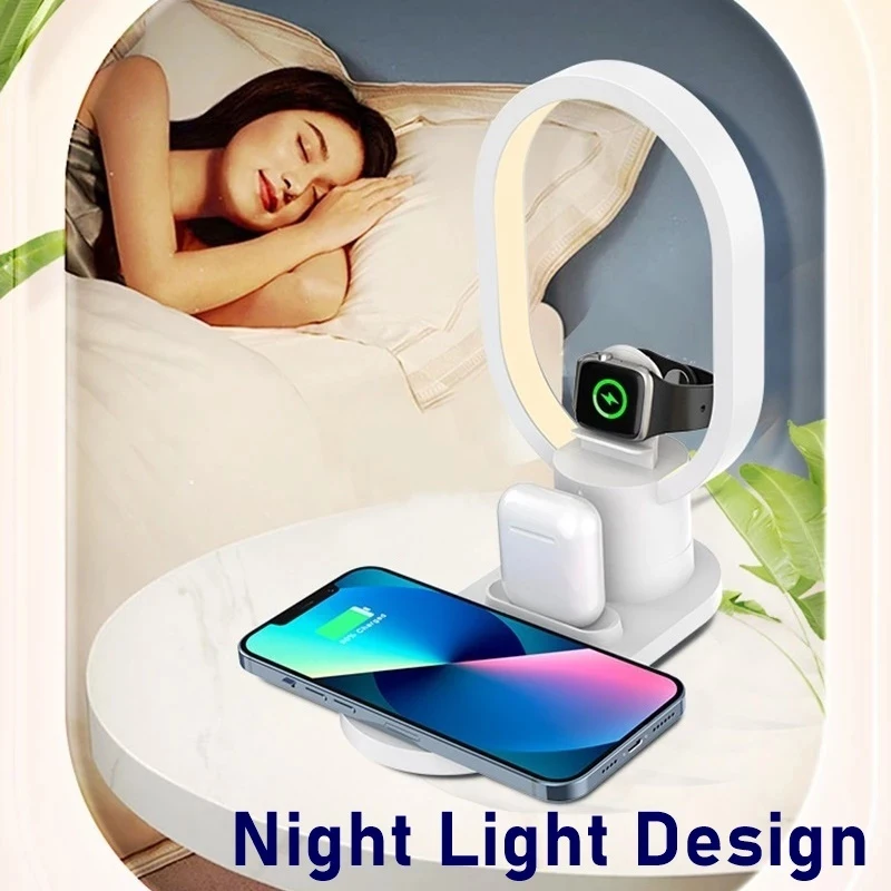 4in1 Night Light Wireless Char - đánh giá và giá Watch Watch Xs