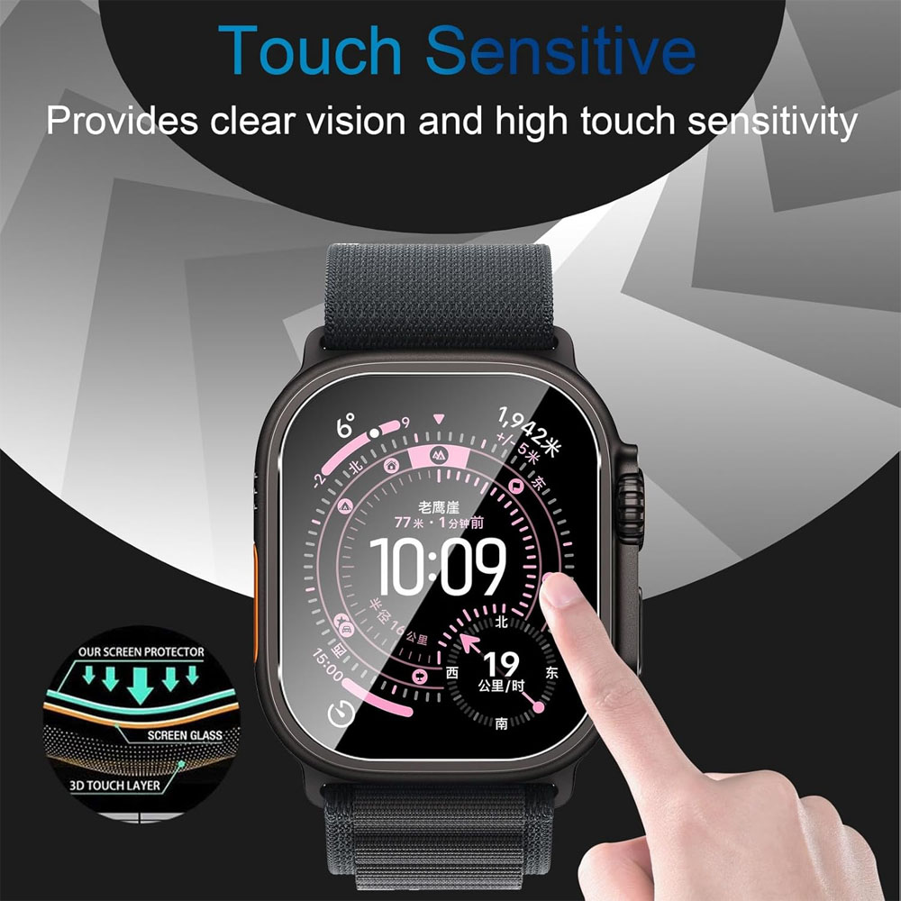 Tempered Glass For Apple Watch - đánh giá và giá Apple Watch Band
