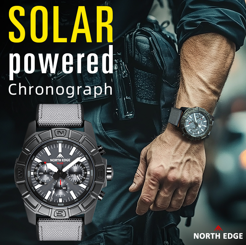 NORTH EDGE 2025 BLAZE Men Quar - đánh giá và giá Smartwatch Army Watches For Men