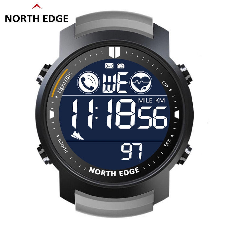 Bắc EDGE Hồ Nam Dây Đo Nhịp Ti - đánh giá và giá Smartwatch Running Watches For Men