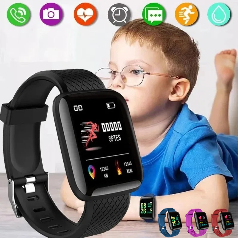 Smart Watch Sport Fitness Kids - đánh giá và giá Smartwatch Digital Watches For Kid Boy With Alarm