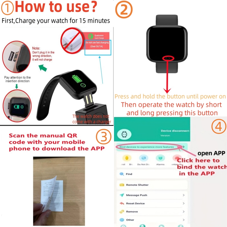 Multifunctional Smart Watches  - đánh giá và giá Watch Smart Y68