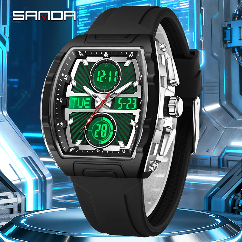 SANDA Fashion Trend Men's Watc - đánh giá và giá Smartwatch Trending Watches For Men