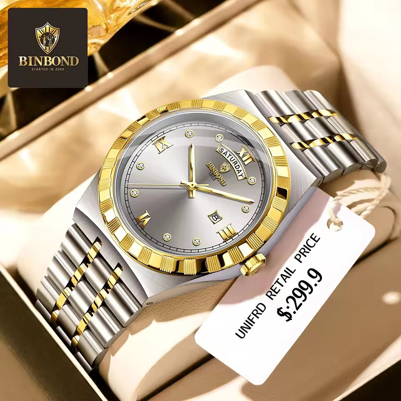 BINBOND Men's Watch Fashion Tr - đánh giá và giá Smartwatch Trending Watches For Men