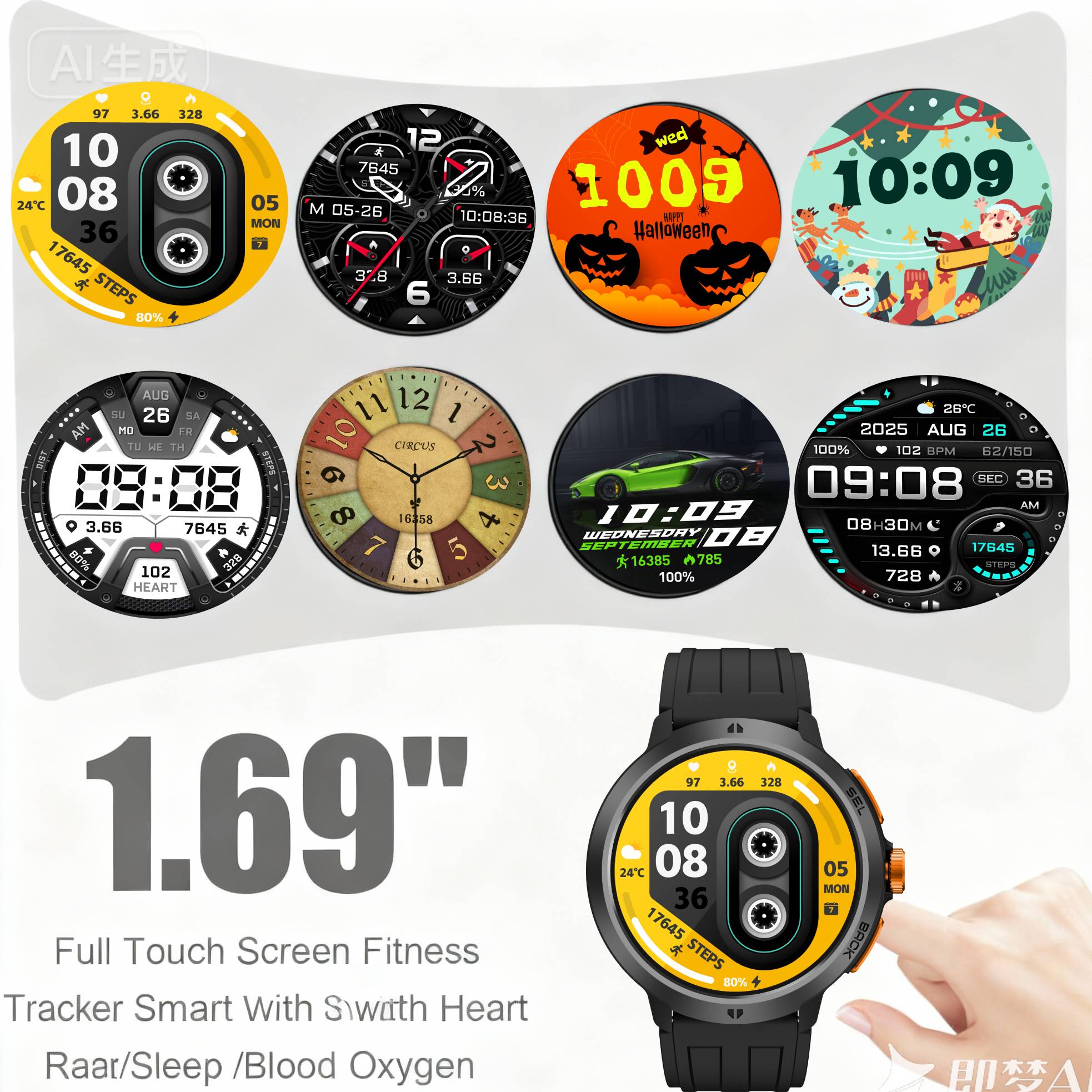 LEADOYS C33 Men's Sports Wrist - đánh giá và giá Smartwatch Running Watches For Men