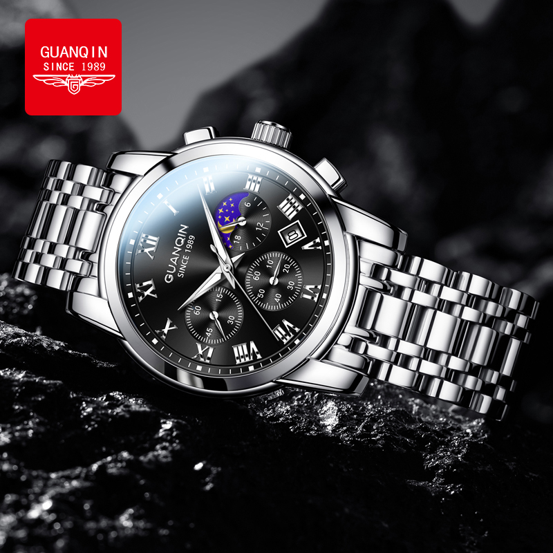GUANQIN Men Watches Trend Fash - đánh giá và giá Smartwatch Trending Watches For Men