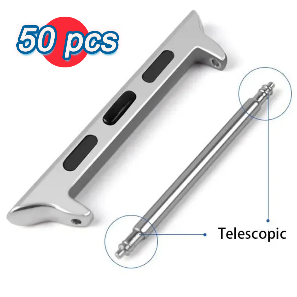 50pcs 22mm Metal Connectorfor  - đánh giá và giá Apple Watch Band