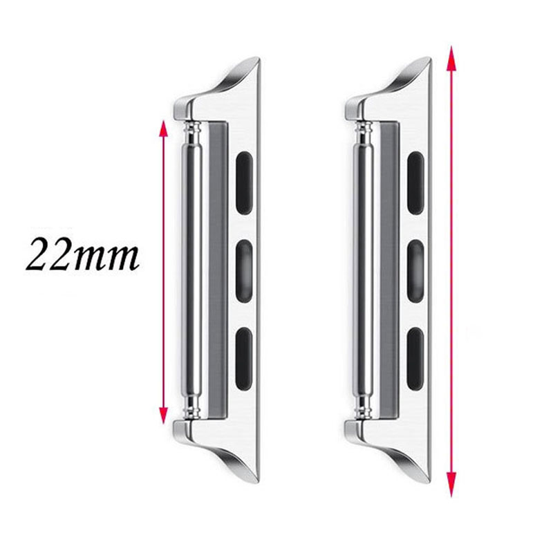 50pcs 22mm Metal Connectorfor  - đánh giá và giá Apple Watch Band
