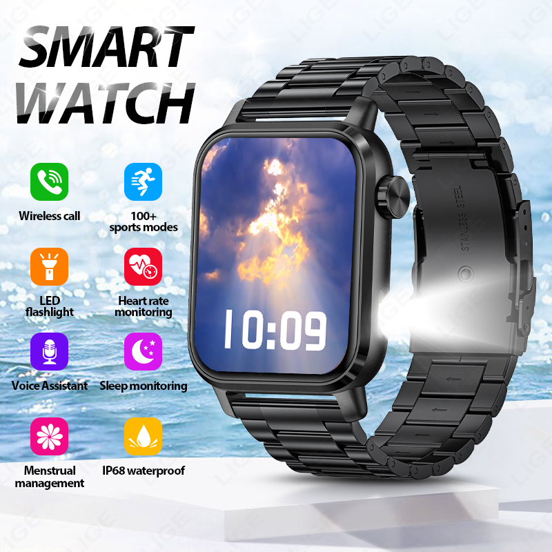LIGE Smart Watch Sports Fitnes - đánh giá và giá Smartwatch Watches For Sale
