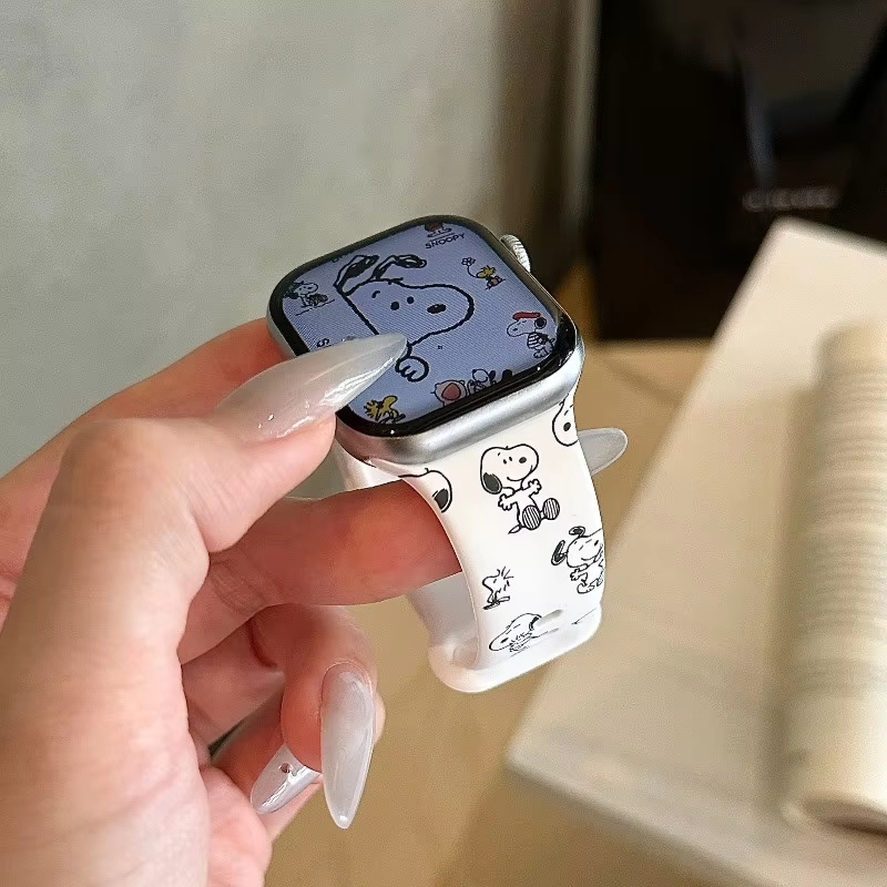 Cartoon Snoopy Watchband Apple - đánh giá và giá Apple Watch Band