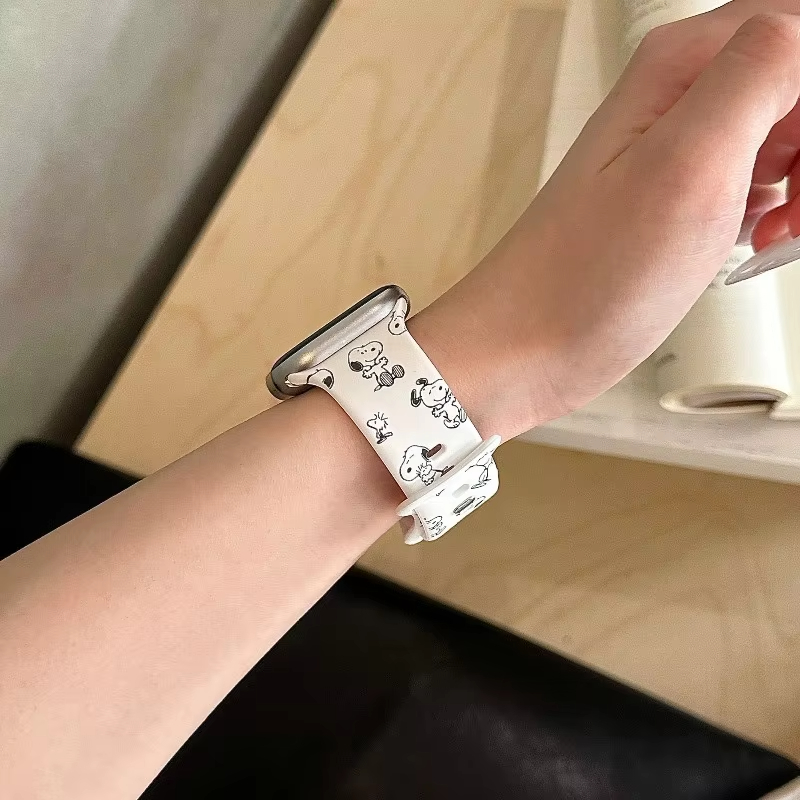 Cartoon Snoopy Watchband Apple - đánh giá và giá Apple Watch Band