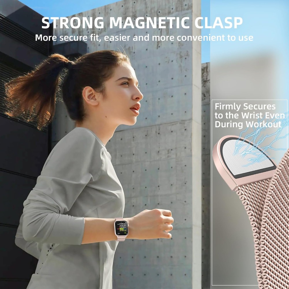 Stainless Steel Mesh Loop Comp - đánh giá và giá Apple Watch Band