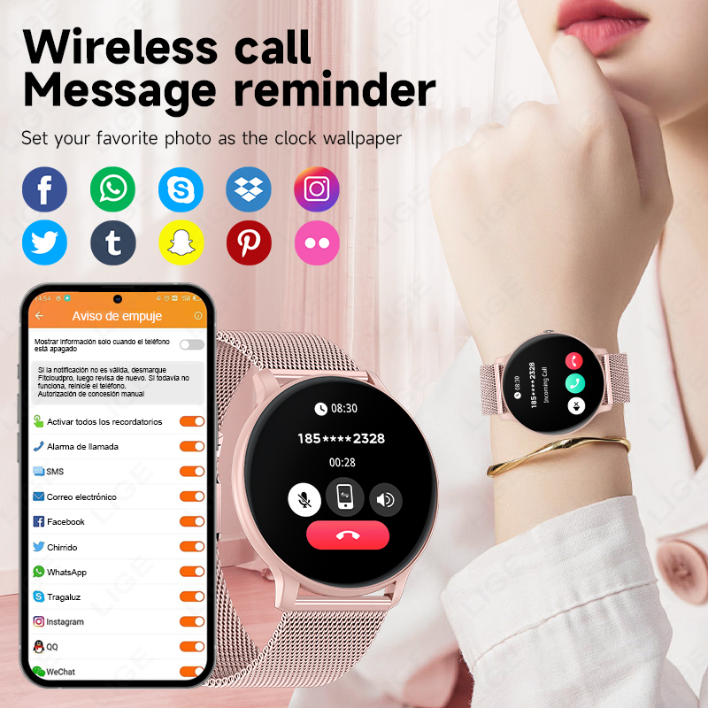 LIGE 2026 Sports Fitness Watch - đánh giá và giá Smartwatch Latest Watches For Women