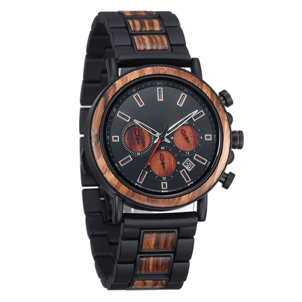 Steel Wood Blend Multi Functio - đánh giá và giá Smartwatch Trending Watches For Men