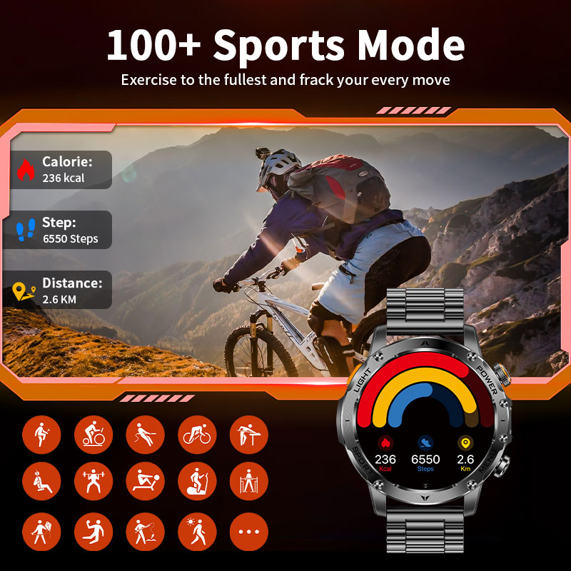 New 1000mAh Battery Smart Watc - đánh giá và giá Smartwatch Running Watches For Men