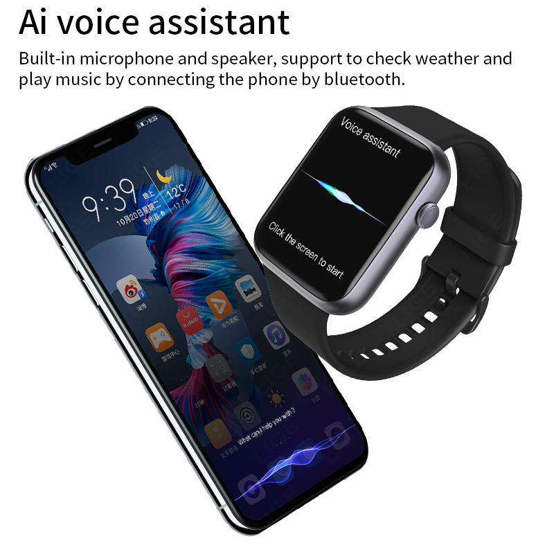 LIGE Smart Watch Sports Heart  - đánh giá và giá Smartwatch Watches For Sale