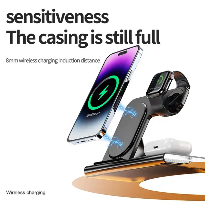 3 In 1 Wireless Charger For iP - đánh giá và giá Watch Watch Xs