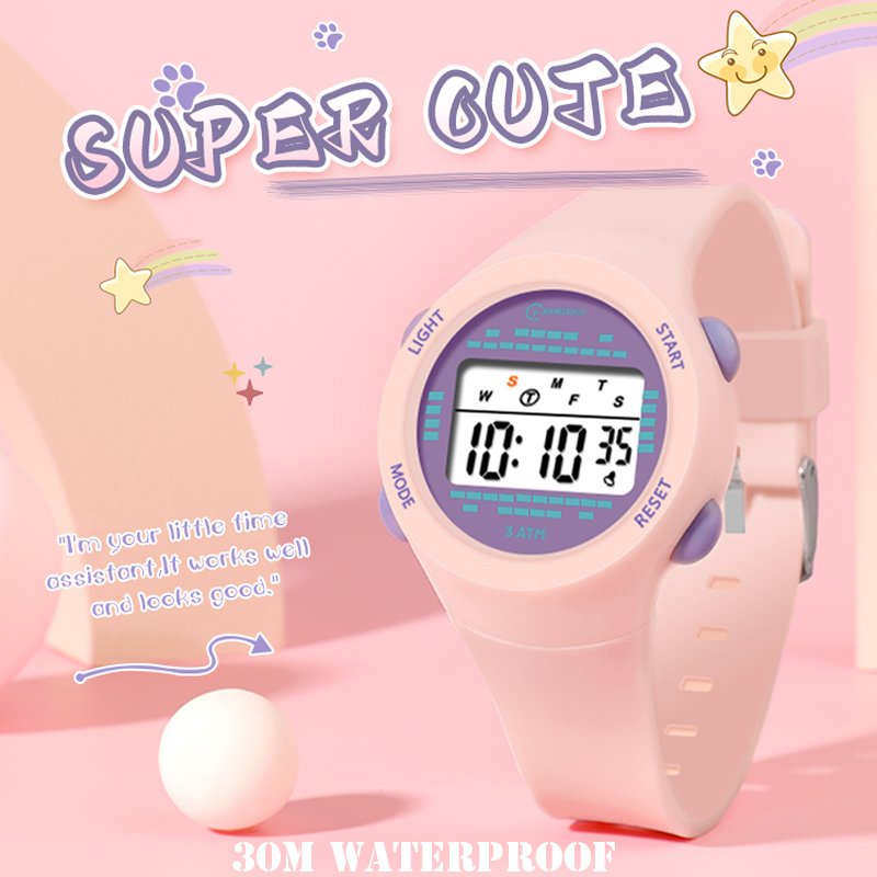 Children's Electronic Watch Gi - đánh giá và giá Smartwatch Digital Watches For Kid Boy With Alarm