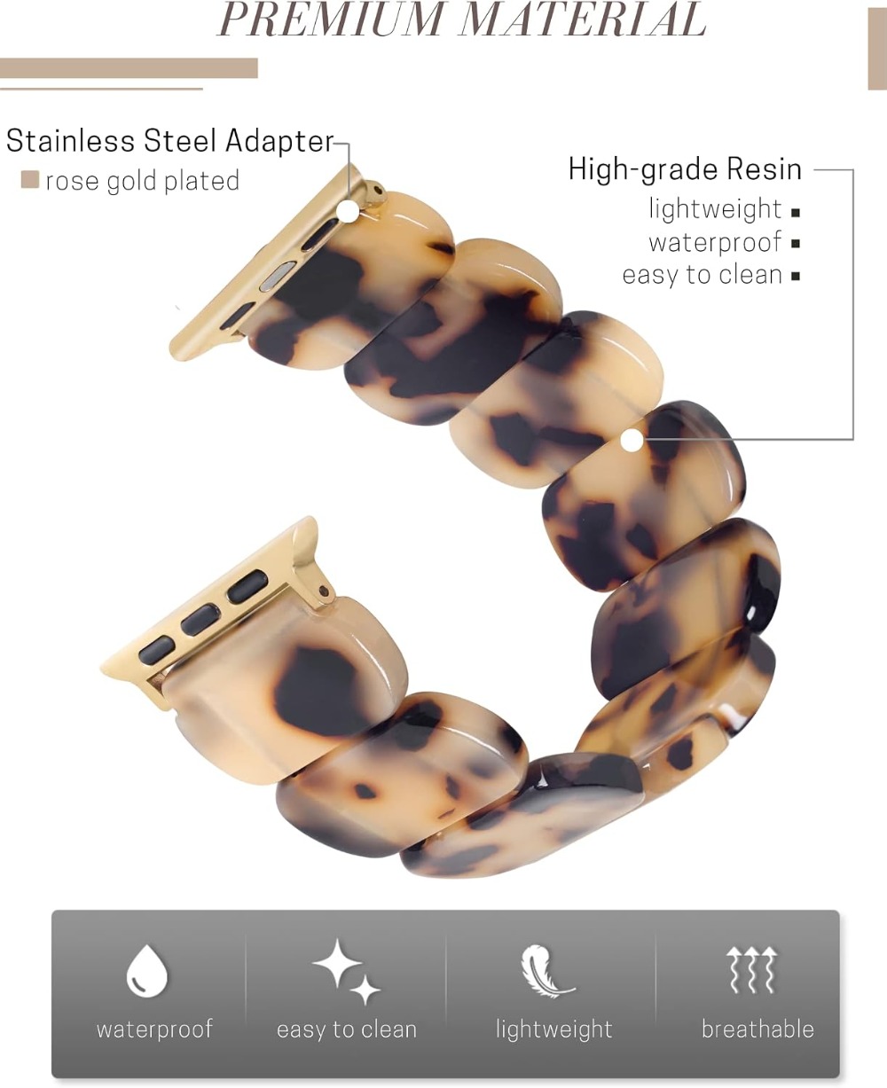 Heesch Tortoise Stretchy Watch - đánh giá và giá Apple Watch Band
