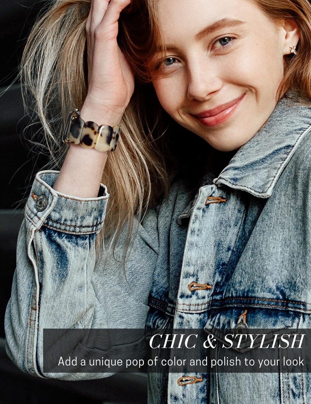Heesch Tortoise Stretchy Watch - đánh giá và giá Apple Watch Band