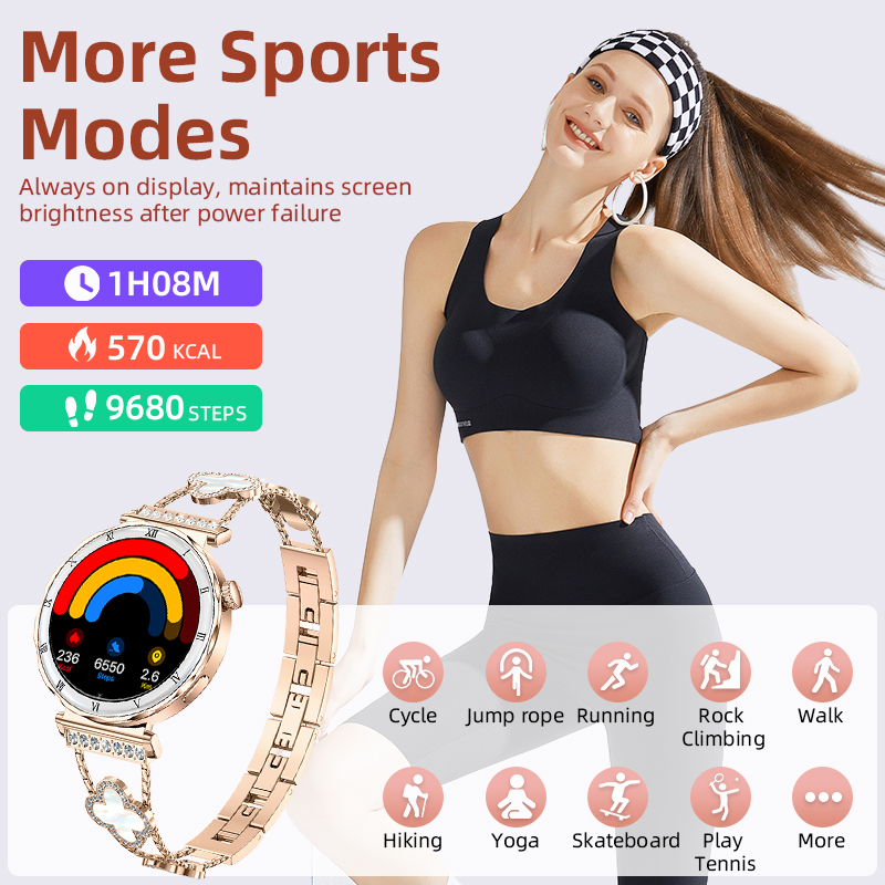 Luxury Smart Watch Women Ladie - đánh giá và giá Smartwatch Latest Watches For Women