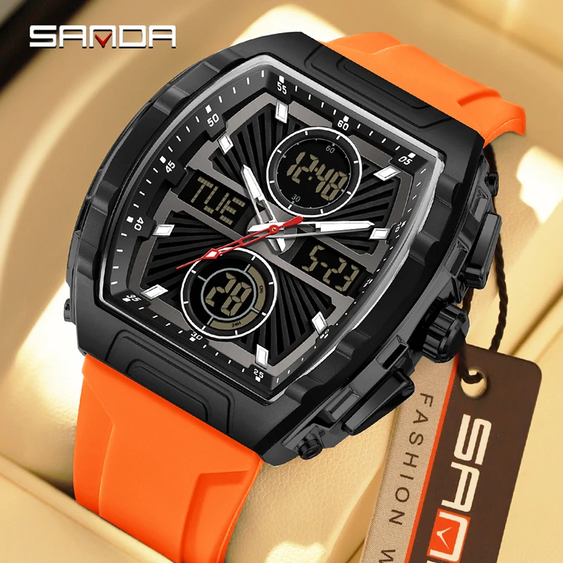 SANDA New Fashion Trend Men's  - đánh giá và giá Smartwatch Trending Watches For Men