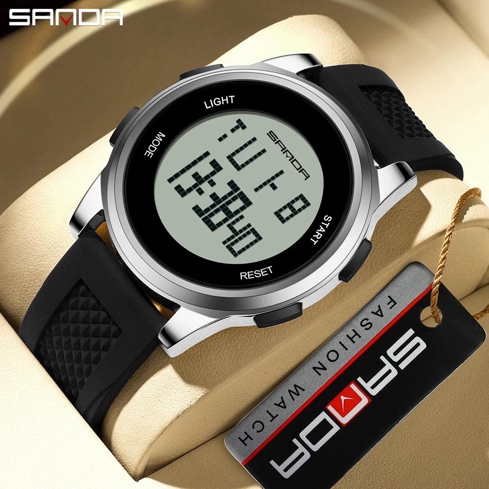 SANDA 9067 Digital Watch Men M - đánh giá và giá Smartwatch Army Watches For Men