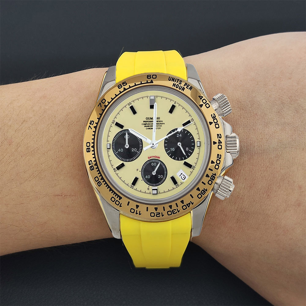 Luxury watch vk63 quartz Chron - đánh giá và giá Luxury Ceramic Watch