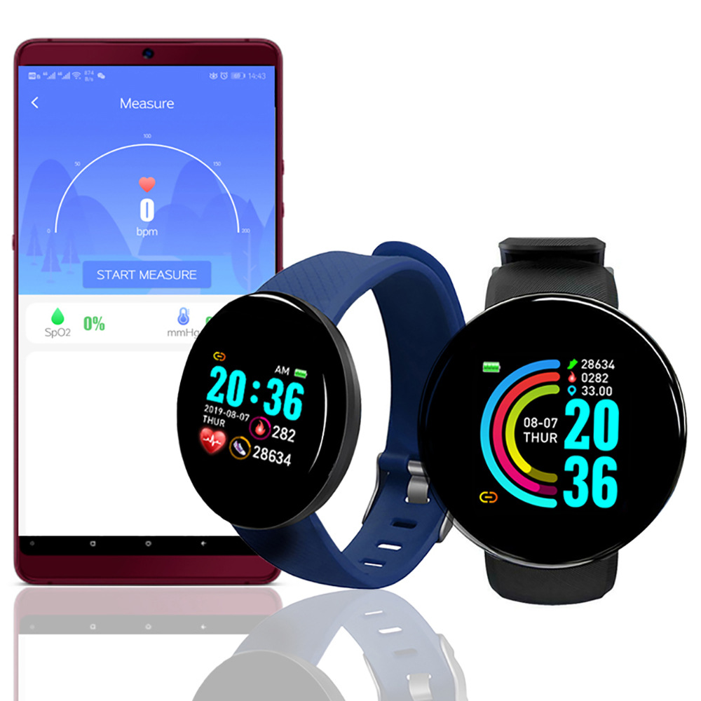 D18 Smart Watch Heart Rate Mon - đánh giá và giá Watch Smart Y68