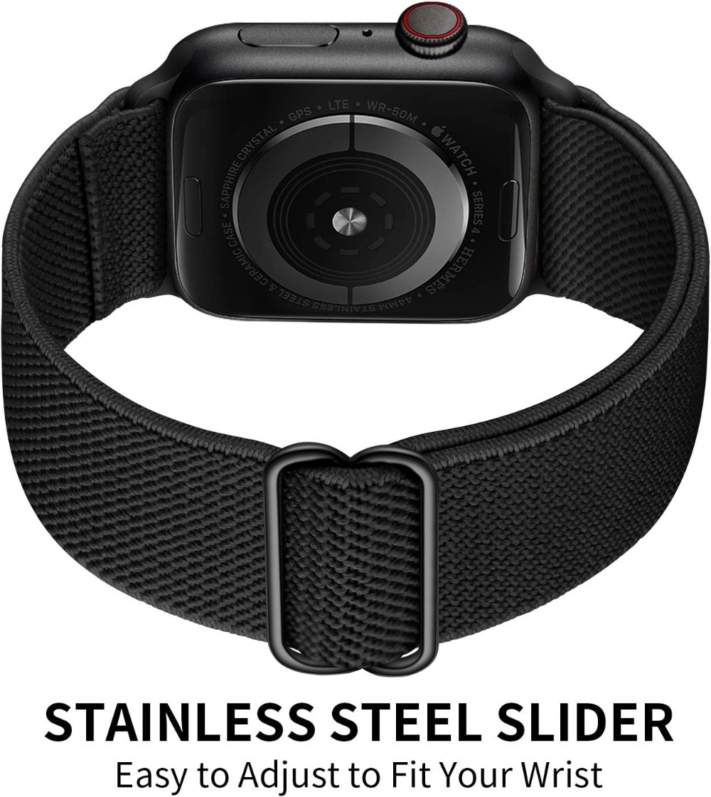 Adjustable Nylon Solo Loop Ban - đánh giá và giá Apple Watch Band